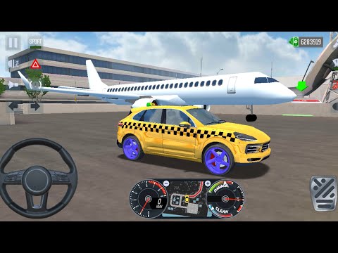 Taxi Sim 2022 Evolution - Porsche Cayenne Turbo Suv Driving Miami City beamngdrive Android Gameplay