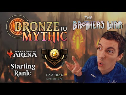 🥇 MTG Arena: Bronze To Mythic: Episode 5 - Starting Rank: Gold 4 (The Brothers' War Limited)