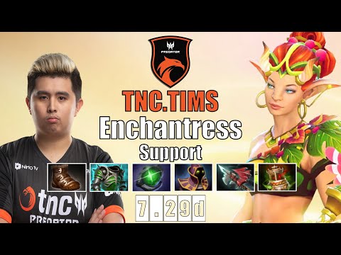 Enchantress Support | TNC.Tims | IMBA ENCHANTRESS POS 4 MVP | 7.29d Gameplay Highlights