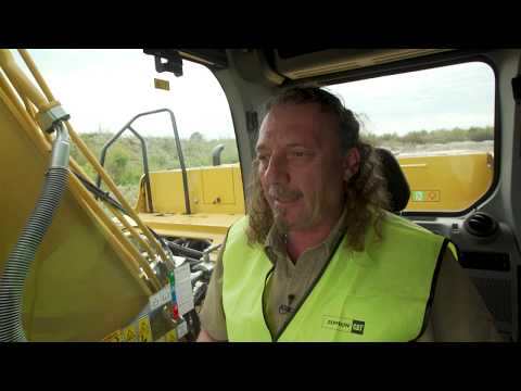 Cat Kettenbagger 320 e-Fence – Tech Talk mit Besi