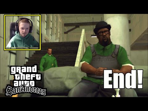 CJ Confronts Big Smoke End Of The Line- GTA San Andreas Final Mission Ending