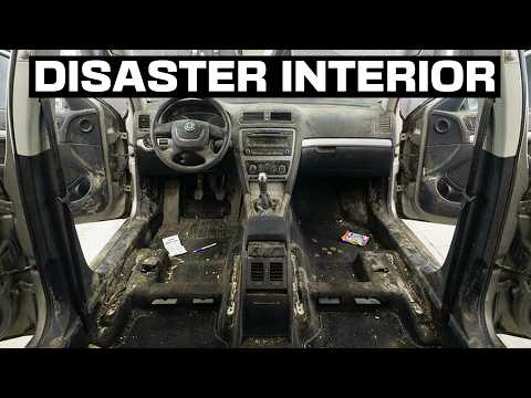 First Proper Detail on This Skoda Octavia – Disaster Interior Deep Clean ASMR