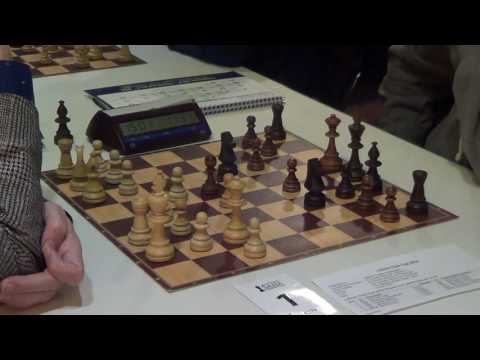 GM Jaan Ehlvest - GM Ilmars Starostits, Two Knights Caro-Kann, Rapid chess, Part I