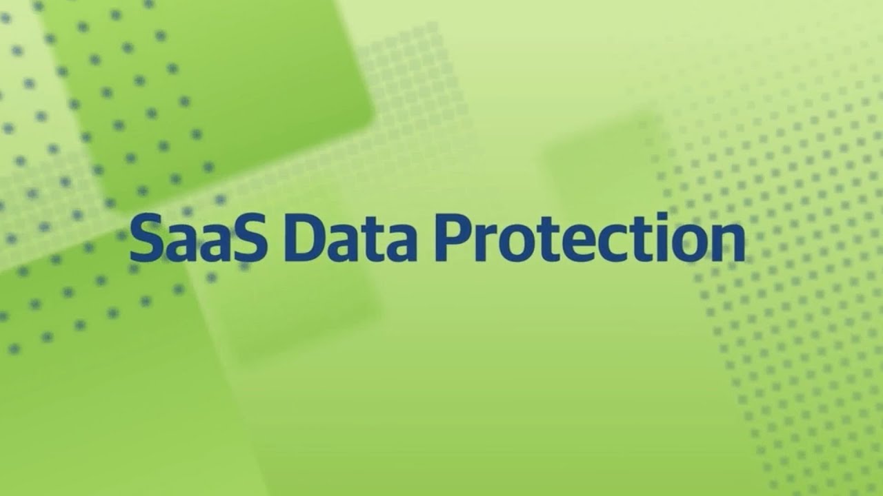 Demonstração de 5 minutos: Proteção de dados para SaaS  video
