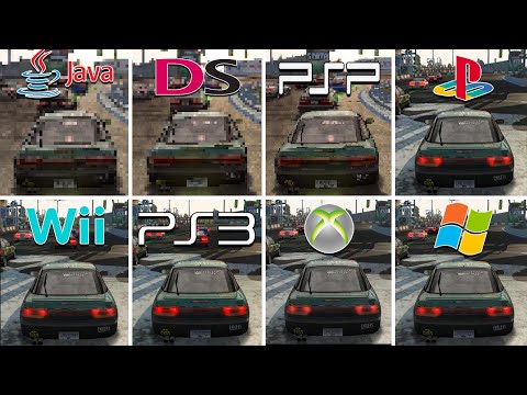 Need for Speed ProStreet (2007) PC vs PS2 vs PS3 vs Xbox 360 vs Wii vs DS vs PSP vs Java