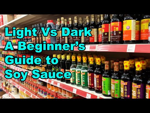 What's the Difference Between Light Soy Sauce & Dark Soy Sauce???