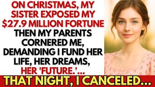 On Christmas, My Sister Exposed My $27.9m—Then My Parents Demanded I Fund Her. That Night, I Left.