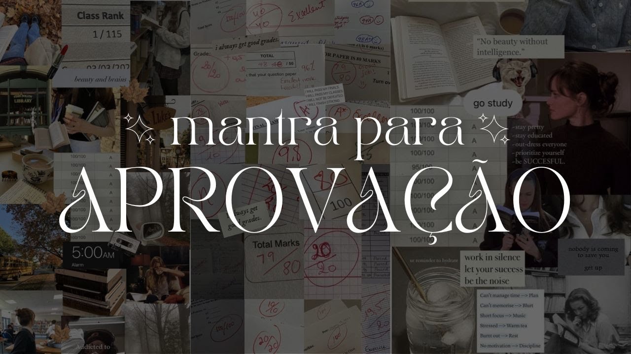 Mantra para aprovação | vestibular, prova, concurso & lei da atração