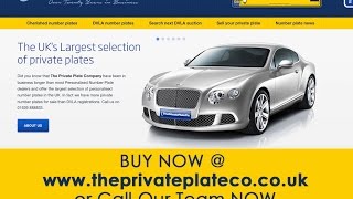 private number plates UK
