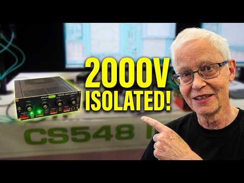 EEVBlog Interview with Bart about the CS548 and fiber digitizers