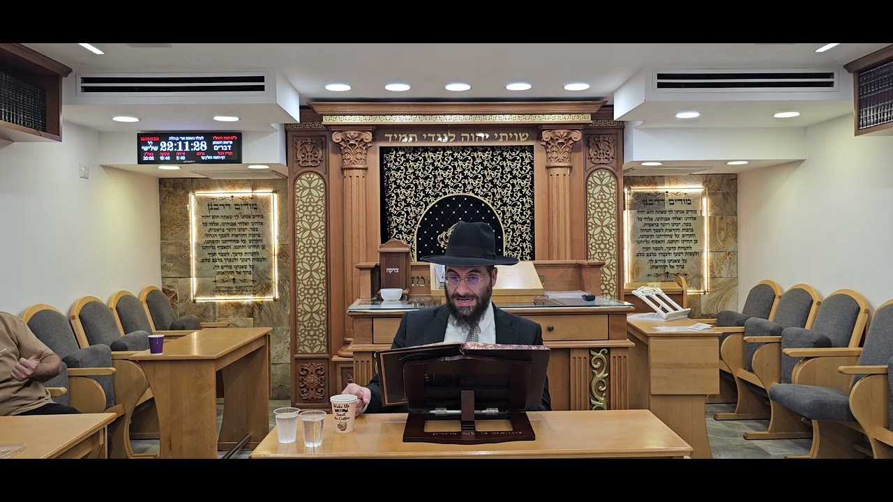 הרב משה יוסף המשך הלכות ט באב