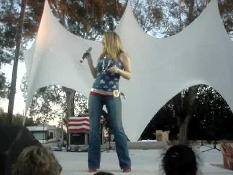 Brandi A. Crippen singing Cowgirl Next Door by Ladd Smith