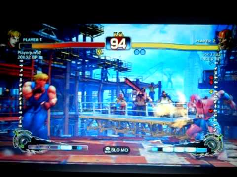 Playerjun52 [Ken] vs iori3333 [Dhalism] SSF4 Japanese Online Ranked Matches