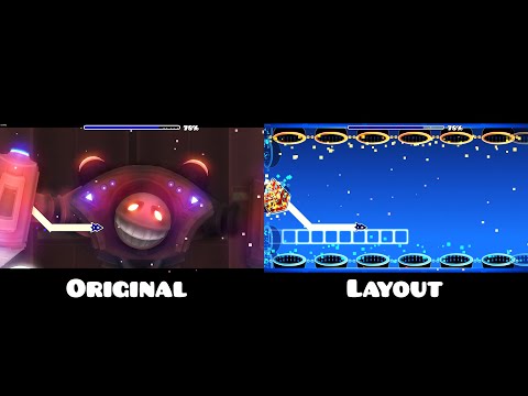 "Ultra Violence" Original vs Layout | Geometry Dash Comparison