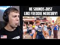 American Reacts To INSANE Bohemian Rhapsody Flashmob