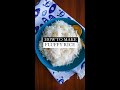 How To Cook The Perfect Rice Every Time Shorts Howtocook