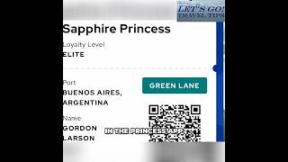 Princess Cruises: Do They REALLY Check Your Boarding Pass? #shorts