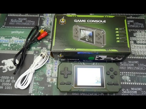 S8 Gaswug Retro Handheld / 8 Bit / 520 Spiele / 17 Euro / AV Kabel 🎮 Lohnt der Kauf ? Unboxing Video