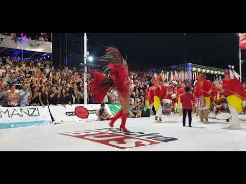 Show Batería Eterna Guerrera y su reina Cande Galvarini Ziegler. 2da noche, Concordia ER 2022