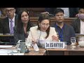 sen. hontiveros asks