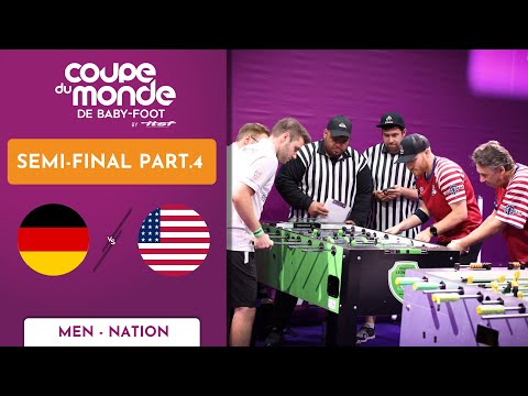 2022 ITSF World Cup - Men Nations Semi-Final - GERMANY 🇩🇪 vs USA 🇺🇲 Part 4