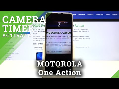How to Set Up Camera Delay Time in Motorola One Action – Customize Camera Timer