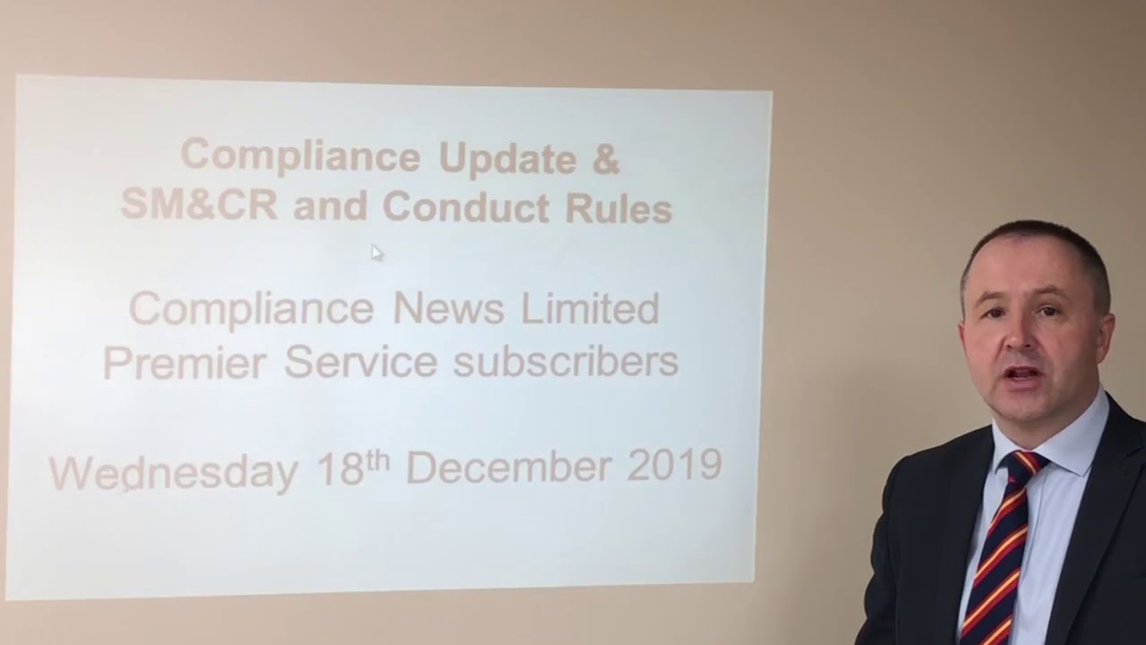 IFA Compliance update - Dec 2019