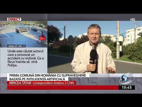 Floreşti, judeţul Cluj, prima comună cu sistem de supraveghere bazat pe AI