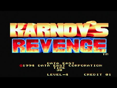 Karnovs Revenge (1993) - (Full Game) Arcade MAME Longplay [109]