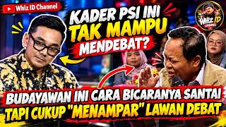 Download lagu This PSI cadre is unable to debate, the cultural figure speaks casually but simply 'slaps' his de... mp3