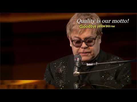 GOODBYE YELLOW BRICK ROAD (ELTON JOHN) - LEGENDADO - HD