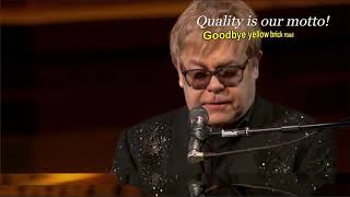 Elton John: Goobye Yellow Brick Road