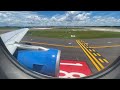 Allegiant Air A319 takeoff from Sanford Airport (SFB)
