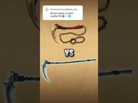 Blood reaper vs Grim scythe | Which one is the best? 🤔#shorts #shadowfight2