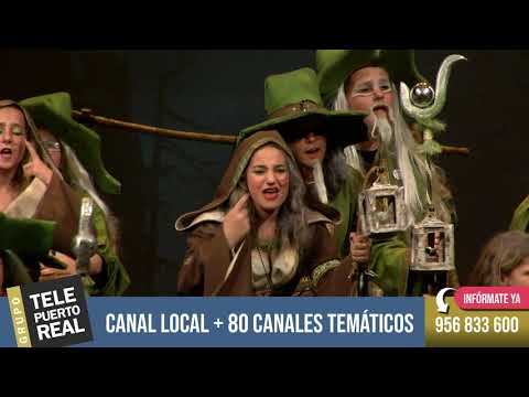 Comparsa infantil de Puerto Real 'El Amarre'. Carnaval 2020.
