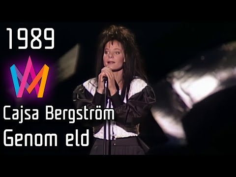 Melodifestivalen 1989 – 10. Genom eld – Cajsa Bergström