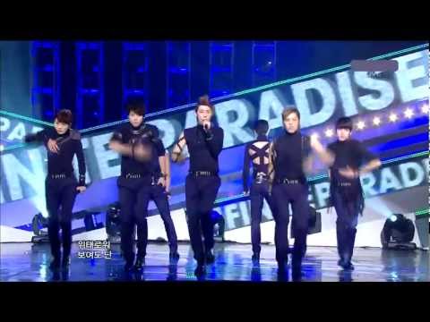 111001 - Infinite - Paradise (Comeback Stage) @ Music Core