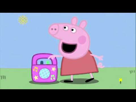 Peppa Pig listens to what?