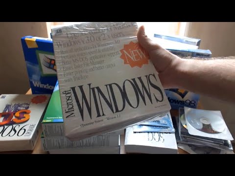 I've Bought A Ton Of Vintage Microsoft Windows Operating Systems! (Collection | Full Video)