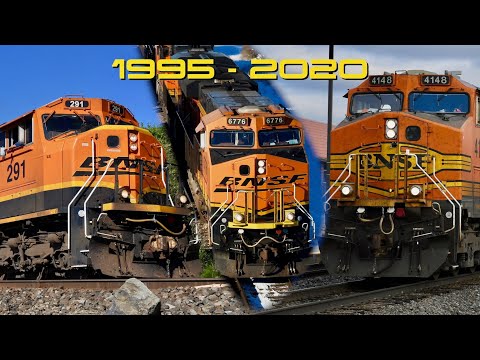 BNSF Railway 25th Anniversary: 1995 - 2020