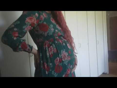 Mamma har bebis i magen