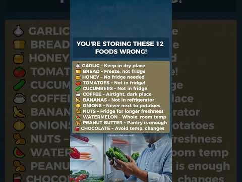 Food Storage Mistakes Seniors Must Avoid