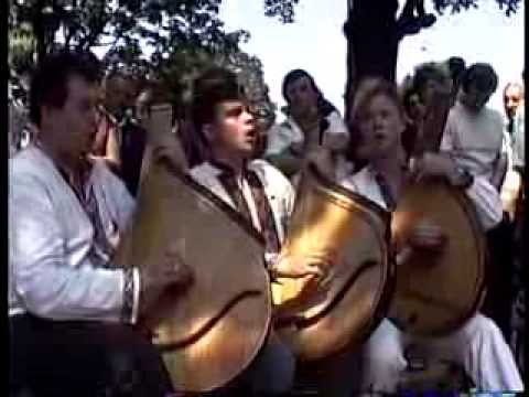 Cleveland Bandura Trio on a Lviv park bench (1990)(Part1)