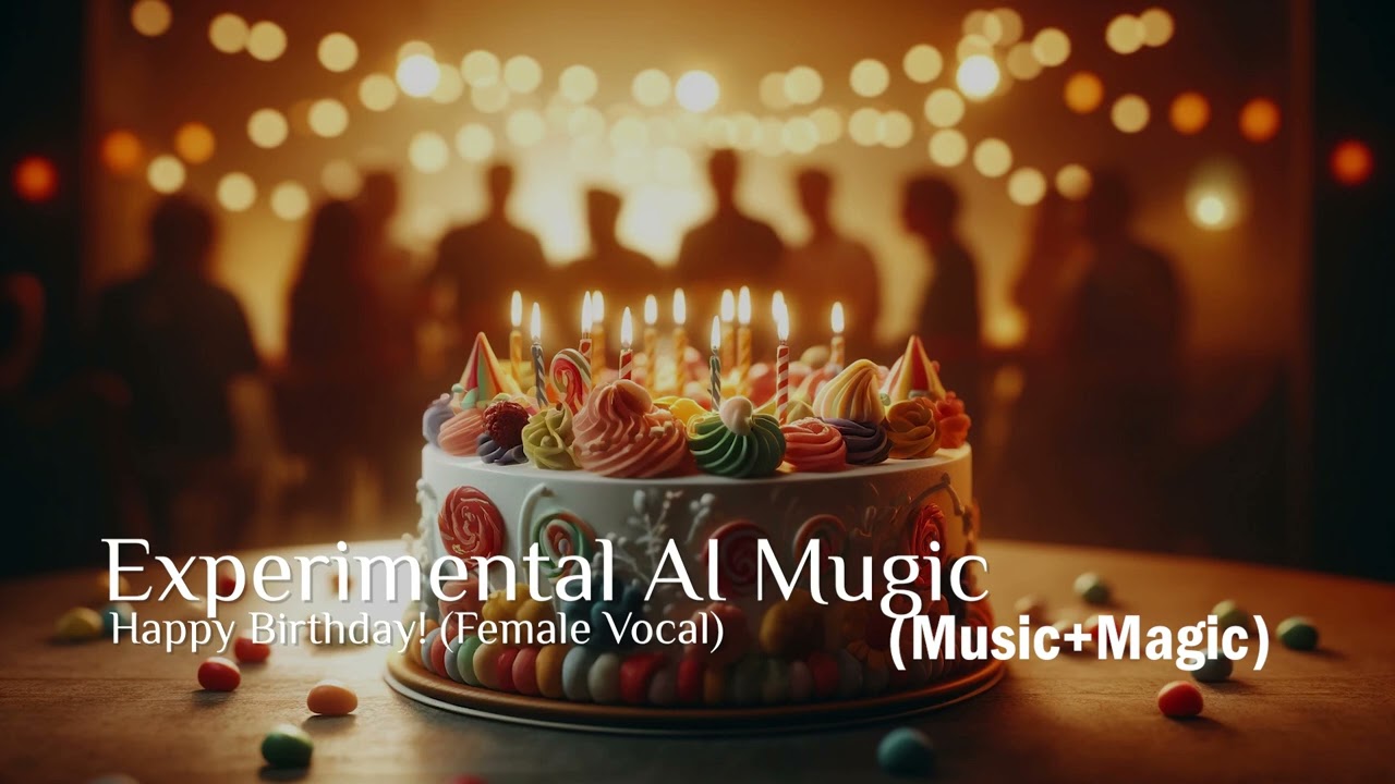 Happy Birthday! (Female Vocal) #aimusic #aialbum #happybirthday