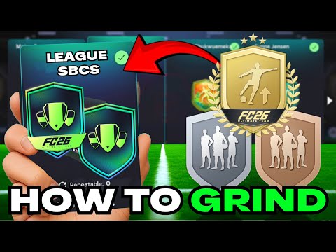 HOW to GRIND the NEW LEAGUE SBCS in FC 26!