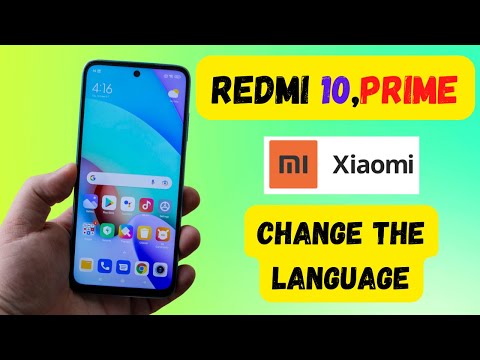 How to change the language Redmi 10,Prime | Change the default language