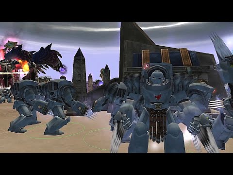 Space Wolves 13th Company vs Thousand Sons: Dawn of War - Unification mod Survival | Warhammer 40k