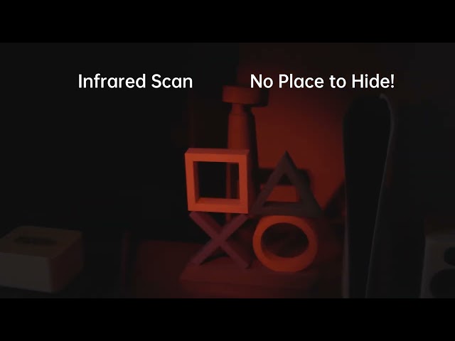 كاشف الكاميرات الخفية بيسوس HEYO بتقنية الأشعة تحت...