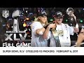 Super Bowl XLV | Packers vs. Steelers | NFL Full Game