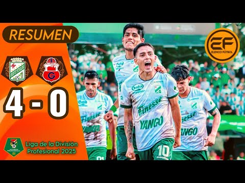 📹 Resumen: Oriente Petrolero 4 - 0 Guabirá | Liga D.P. 2025 - Jornada 24